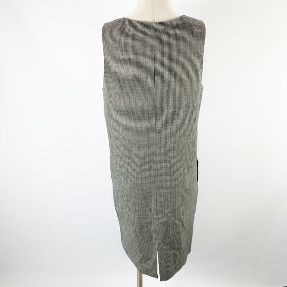Harve Benard Holtzman Sz 6 Wool Houndstooth Dress - Picture 4 of 5